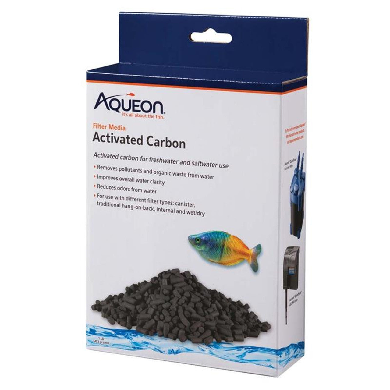 Aqueon Filter media activated carbon