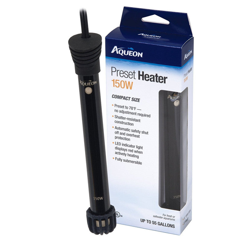 Aqueon Preset heater 150 W up to 55G