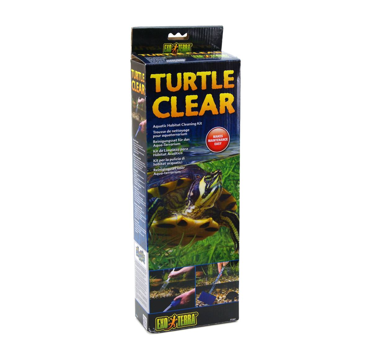 Exo terra turtle clear aquatic habitat cleaning kit