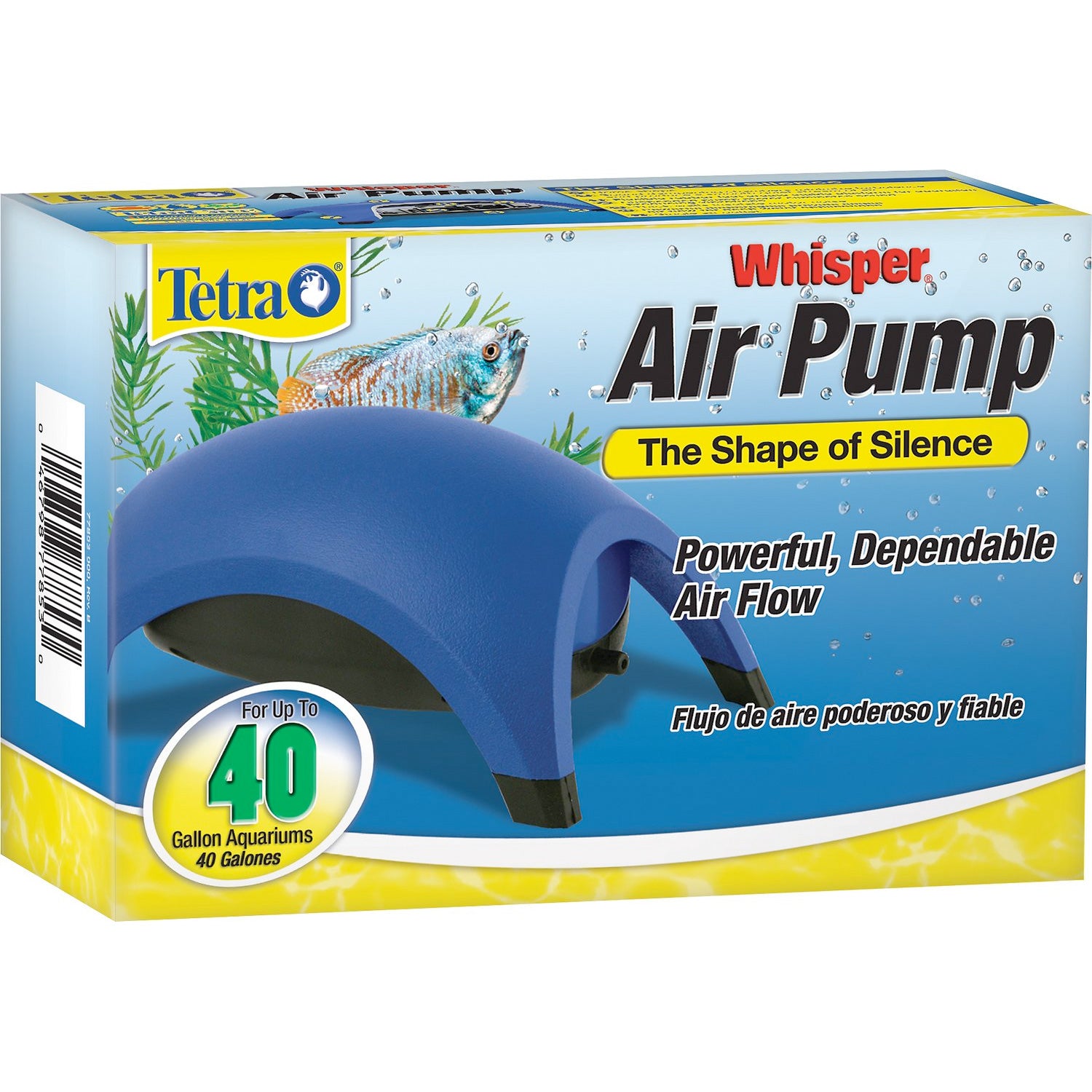 Tetra Whisper Airpump up to 40 Gal