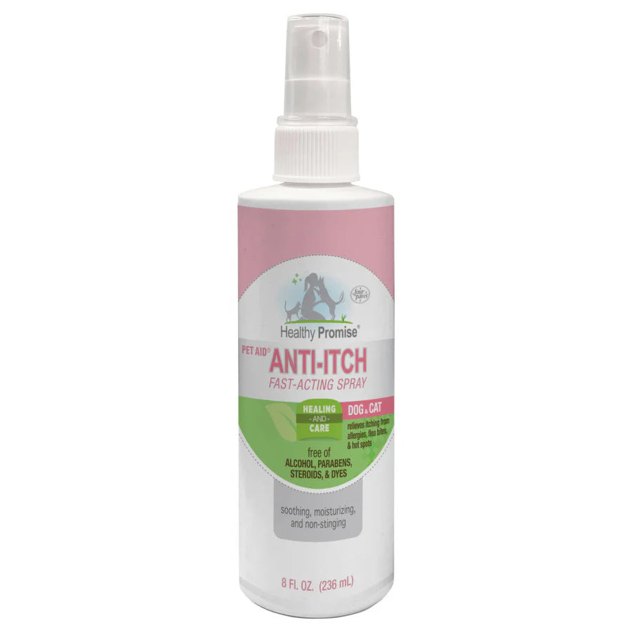 Anti Itch fast acting spray 8 oz pet aid 8 oz