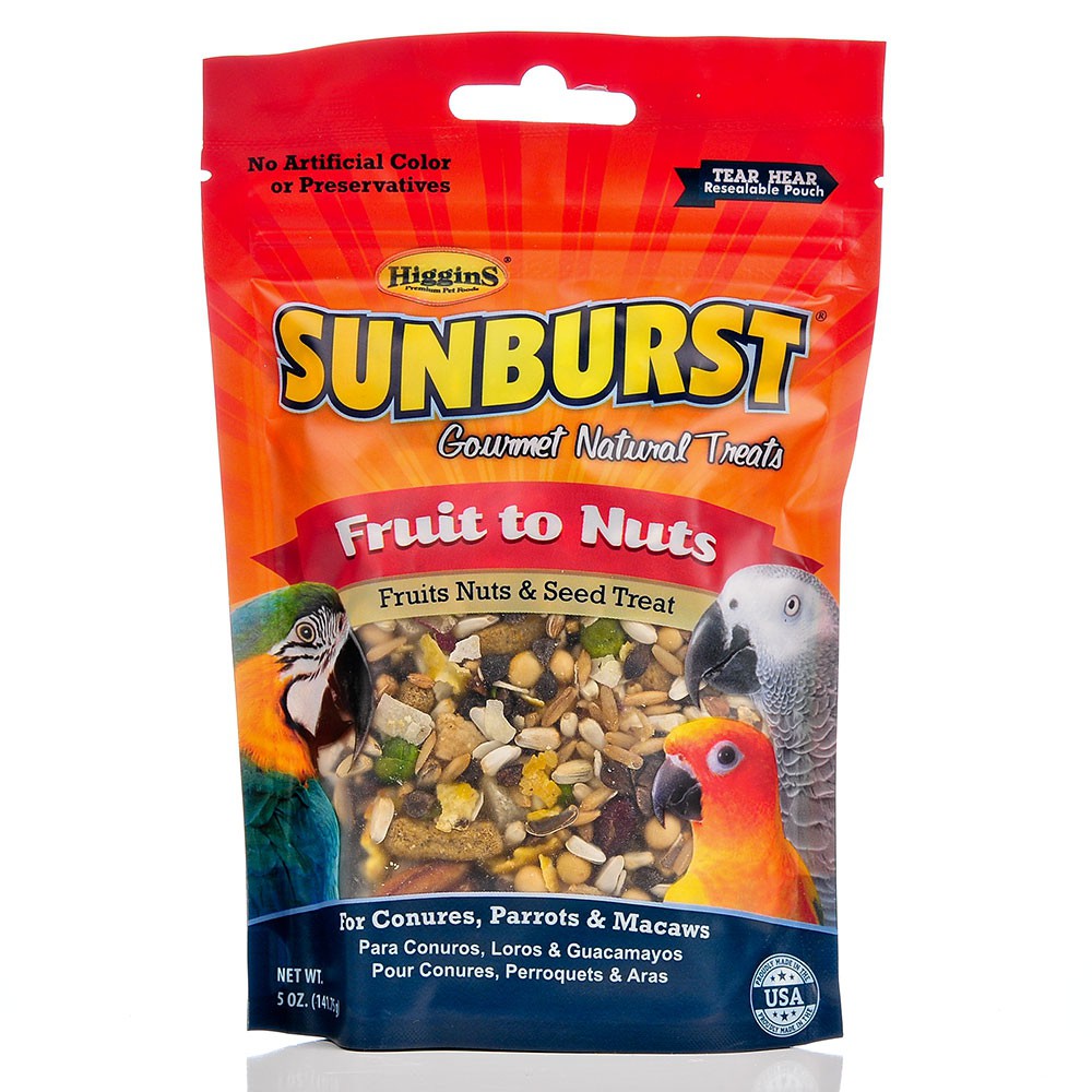 Higgins Sunburst Fruit to nuts